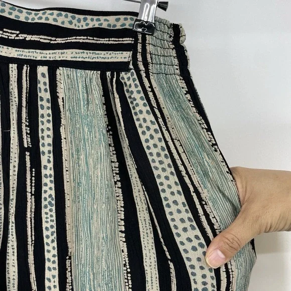 Carole Little Vintage Size Medium Two Piece Set Jacket Pants Floral Geometric - Picture 7 of 8